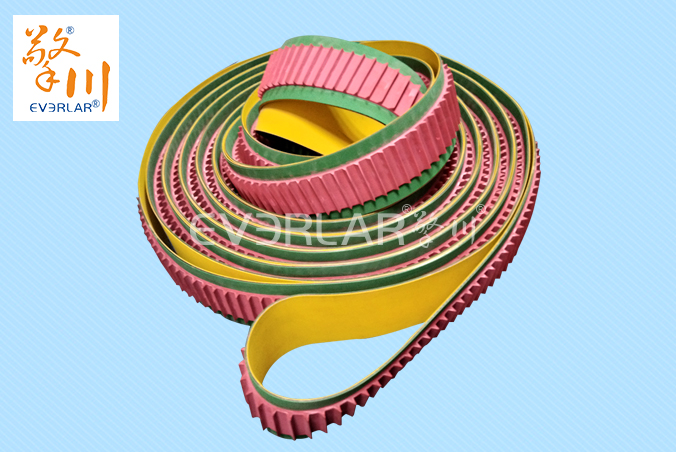 片基帶加膠開(kāi)槽 電子芯傳送帶