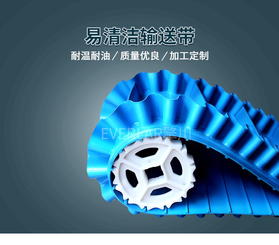 食品輸送帶發(fā)展的趨勢(shì)-易清潔帶 !