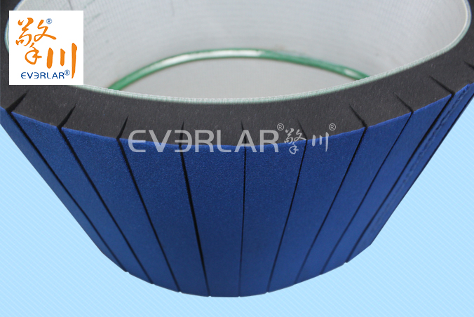 藍色加泡棉PVC輸送帶擎川工業(yè)皮帶定制