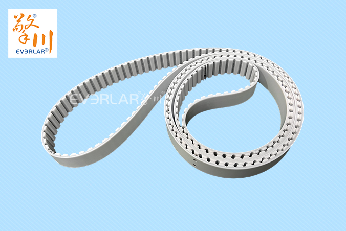 PU同步帶加打孔耐磨耐油食品包裝電子檢測(cè)設(shè)備貼標(biāo)機(jī)廠家定制