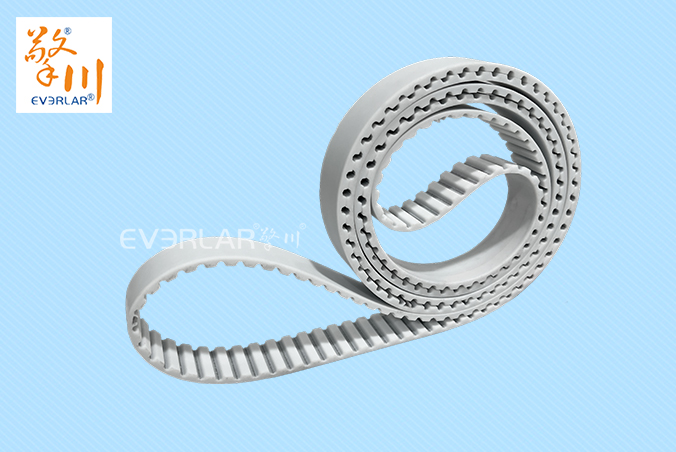 PU同步帶加打孔耐磨耐油食品包裝電子檢測(cè)設(shè)備貼標(biāo)機(jī)廠家定制