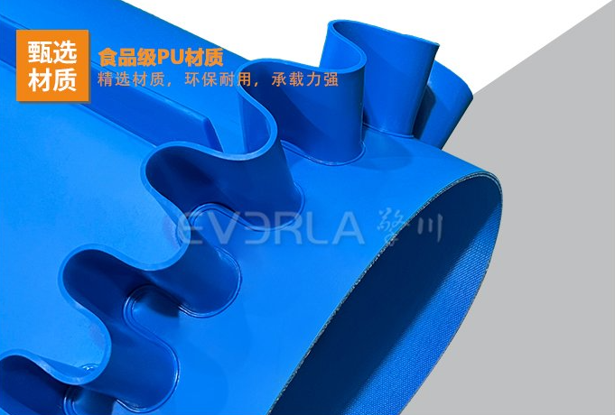 1764815710473876.jpg 藍(lán)色啞光PU輸送帶加擋板裙邊導(dǎo)條細(xì)節(jié).jpg